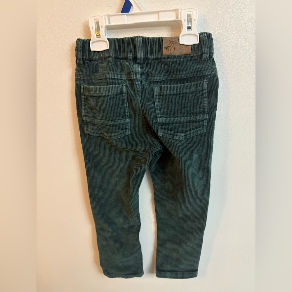 Souris mini Green Corduroy Pants 5 years - Picture 4 of 6